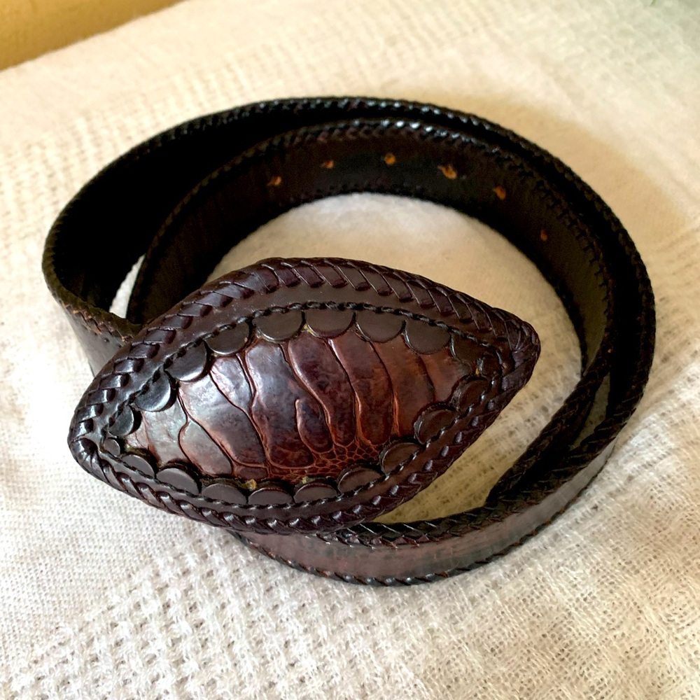 The Divine Tribe NYC Leather Boho Rodeo Cowgirl Belt women’s